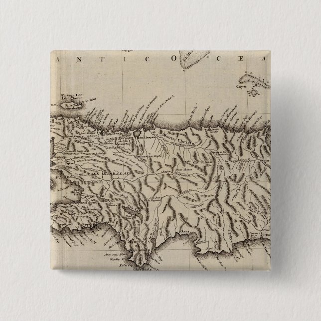 Chapa Cuadrada Española, Santo Domingo (Anverso)