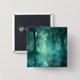 Chapa Cuadrada Espectacular ciénaga verde