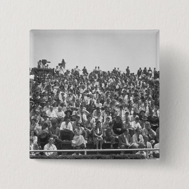 Chapa Cuadrada Espectadores (Anverso)
