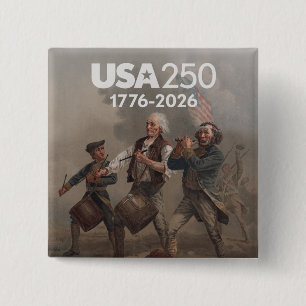 Chapa Cuadrada Espíritu del 76 - 250 Aniversario de América