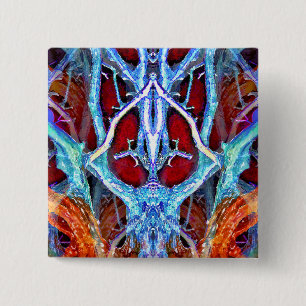 CHAPA CUADRADA ESPÍRITU EN EL ÁRBOL