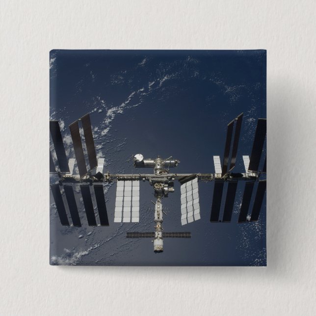 Chapa Cuadrada Estación Espacial Internacional 5 (Anverso)