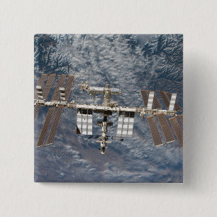 Chapa Cuadrada Estación Espacial Internacional 8