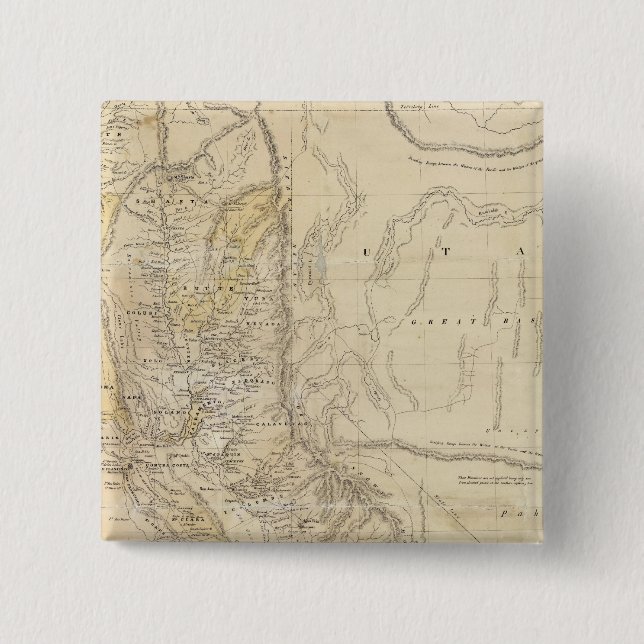 Chapa Cuadrada Estado de California (Anverso)