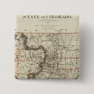 Chapa Cuadrada Estado de Colorado