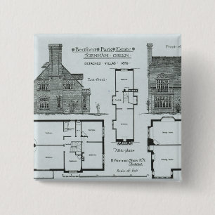 Chapa Cuadrada Estado del parque de Bedford