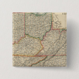 Chapa Cuadrada Estados de Delaware y Maryland
