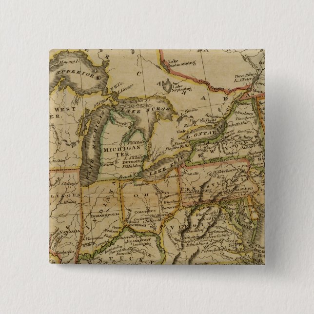 Chapa Cuadrada Estados Unidos 2 (Anverso)