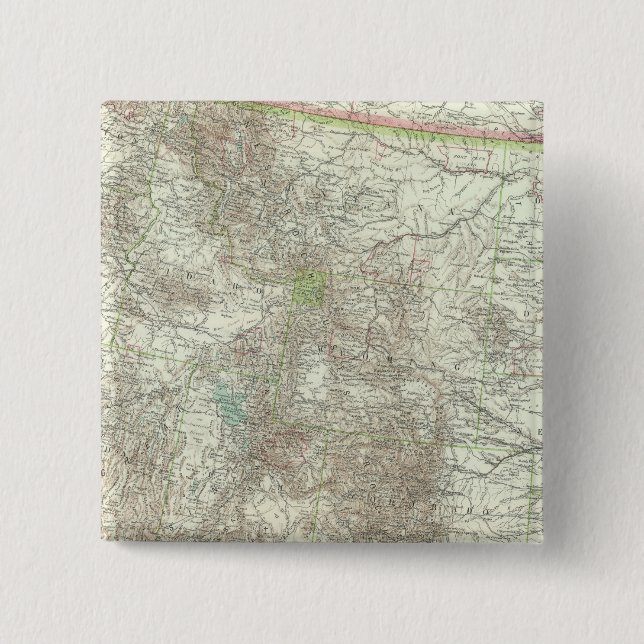 Chapa Cuadrada Estados Unidos 22 (Anverso)