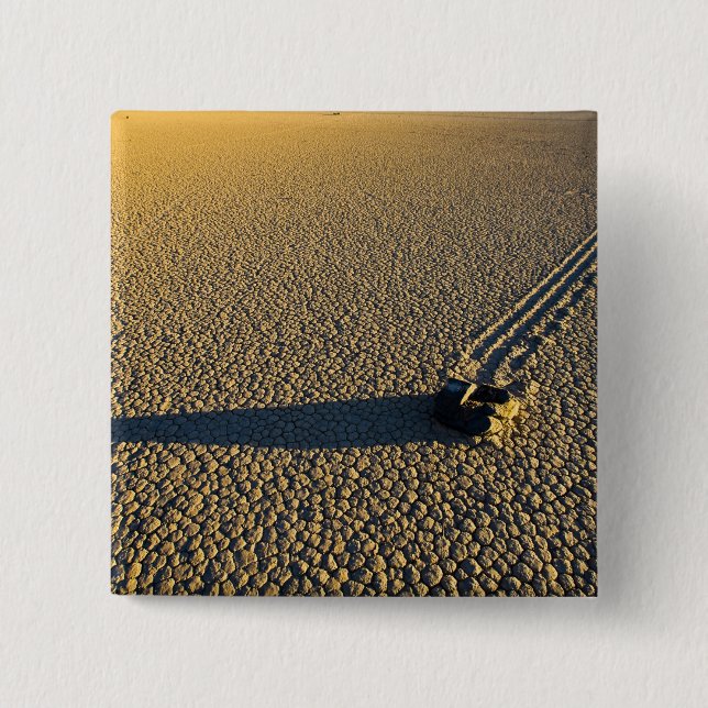 Chapa Cuadrada Estados Unidos, California, Parque Nacional Death  (Anverso)