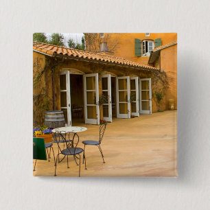 Chapa Cuadrada Estados Unidos, California, Sonoma Valley, Patio e