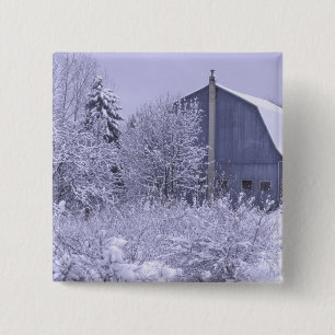 Chapa Cuadrada Estados Unidos, Michigan, Rochester Hills. Azul ne