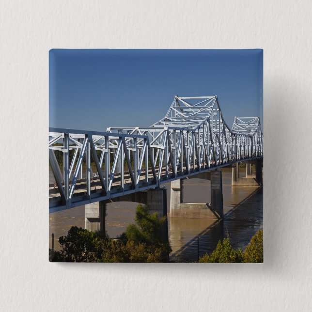 Chapa Cuadrada Estados Unidos, Mississippi, Vicksburg. Carretera  (Anverso)