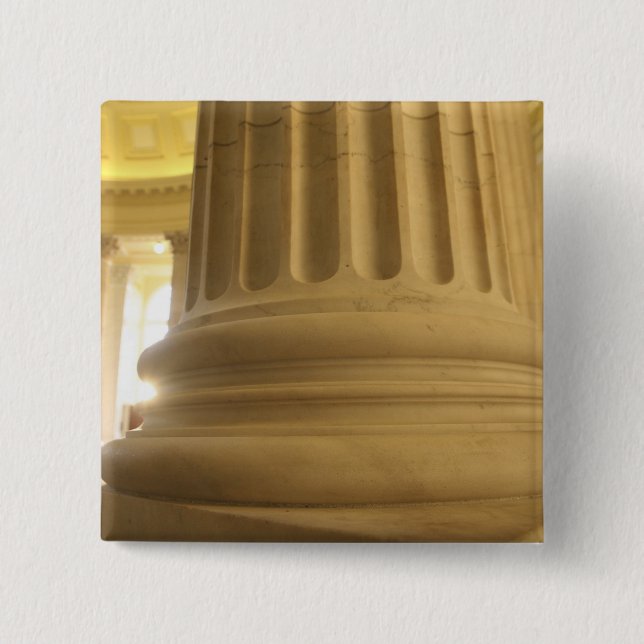 Chapa Cuadrada Estados Unidos, Washington, C.C. Un pilar en (Anverso)