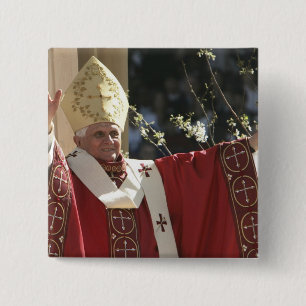 Chapa Cuadrada Estados Unidos, Washington, D.C. Papa Benedicto 2