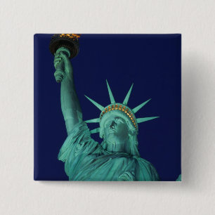 Chapa Cuadrada Estatua de la Libertad, Nueva York, EE. UU. 5