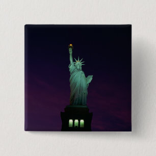 Chapa Cuadrada Estatua de la Libertad, Nueva York, EE. UU. 7
