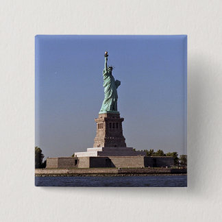 Chapa Cuadrada Estatua de la libertad, puerto de Nueva York, New