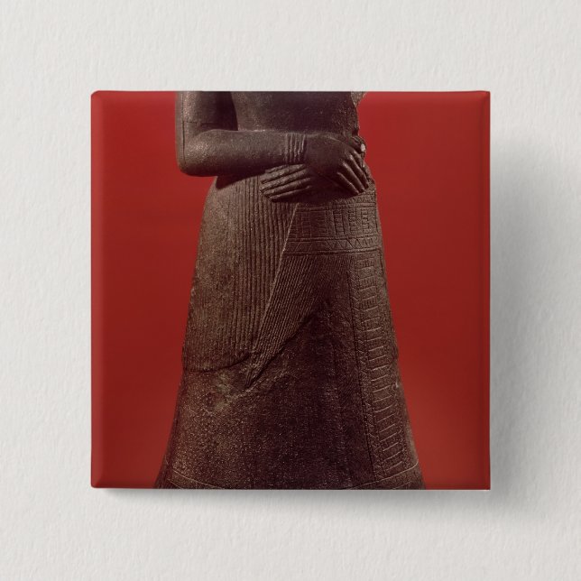 Chapa Cuadrada Estatua de Napirasu, esposa del rey de Elamite (Anverso)