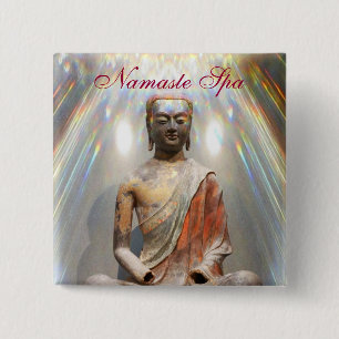 Chapa Cuadrada Estatua de Siddhartha Gautama
