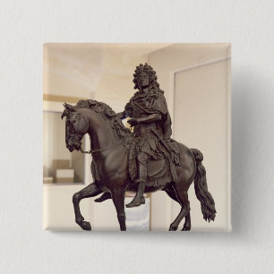 Chapa Cuadrada Estatua ecuestre de Louis XIV