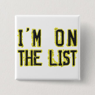 Chapa Cuadrada Estoy en la lista