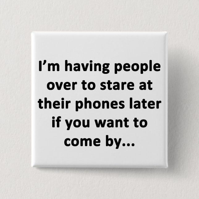 Chapa Cuadrada Estoy teniendo gente por encima (Anverso)