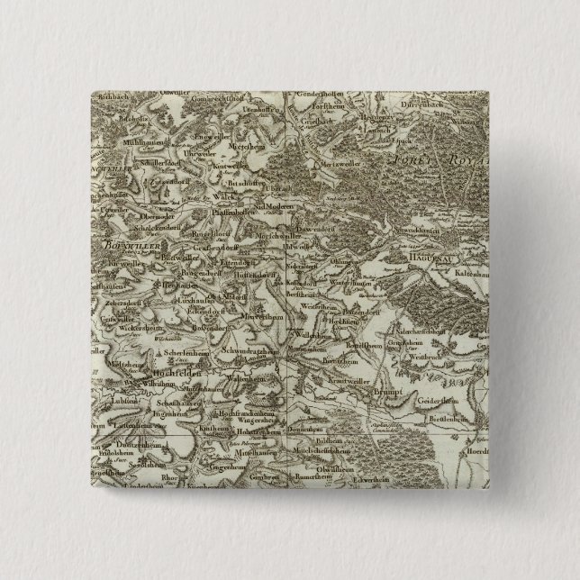 Chapa Cuadrada Estrasburgo (Anverso)