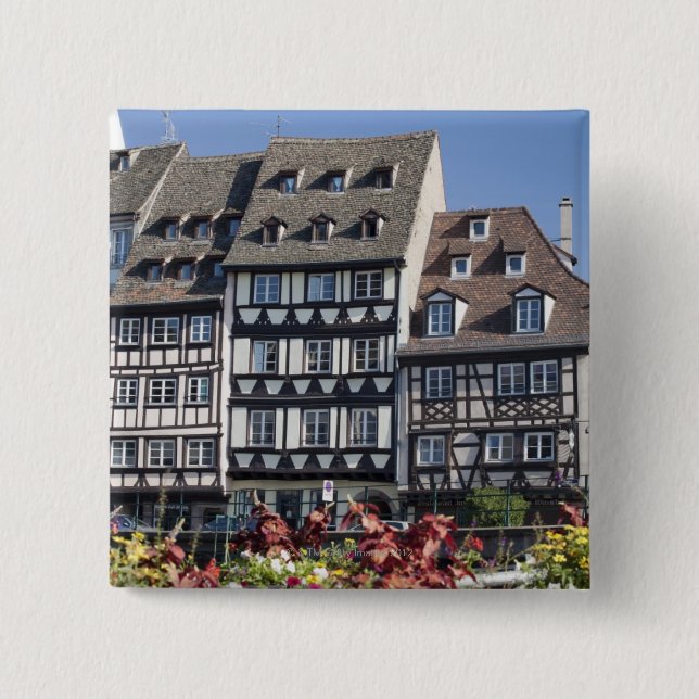 Chapa Cuadrada Estrasburgo, Francia (Anverso)