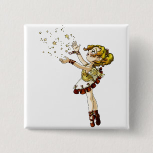 Chapa Cuadrada Estrella del tintineo