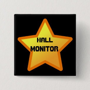 Chapa Cuadrada estrella, Pasillo, monitor
