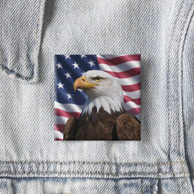 Chapa Cuadrada Estrellas y águilas (Subido por el creador)