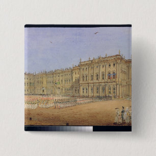 Chapa Cuadrada Estudio en el palacio del invierno