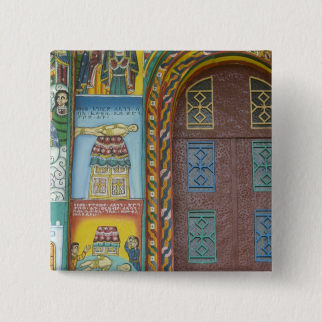 Chapa Cuadrada Etiopía:  Región de Tigray, Axum, Iglesia de Crist (Anverso)