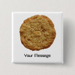 Chapa Cuadrada Etiqueta cocida curruscante del nombre de la