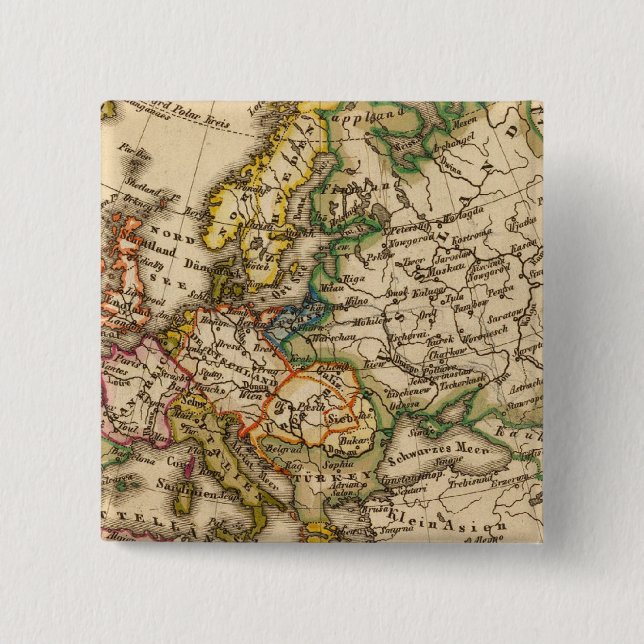 Chapa Cuadrada Europa 12 (Anverso)