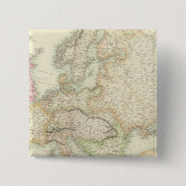 Chapa Cuadrada Europa 14 (Anverso)