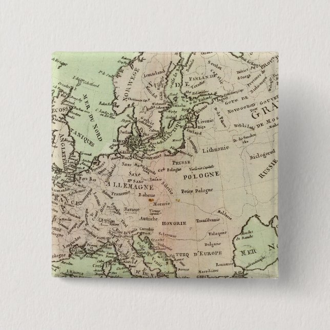 Chapa Cuadrada Europa 26 (Anverso)