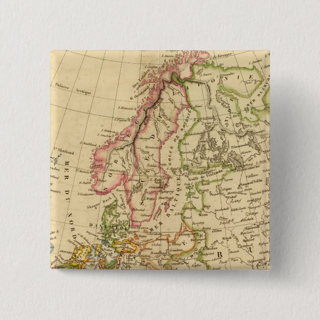 Chapa Cuadrada Europa 27 (Anverso)