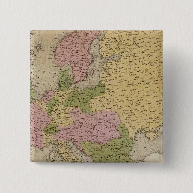 Chapa Cuadrada Europa 47 (Anverso)