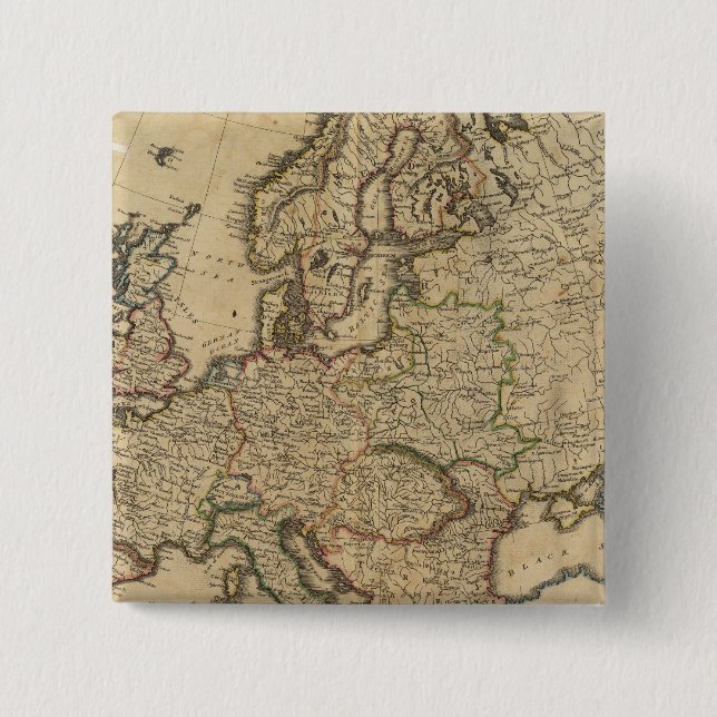 Chapa Cuadrada Europa 7 (Anverso)