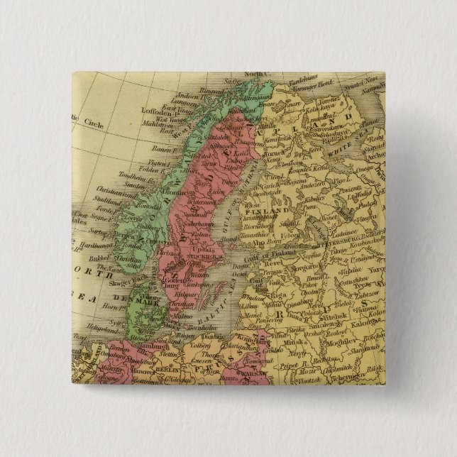 Chapa Cuadrada Europa 8 (Anverso)