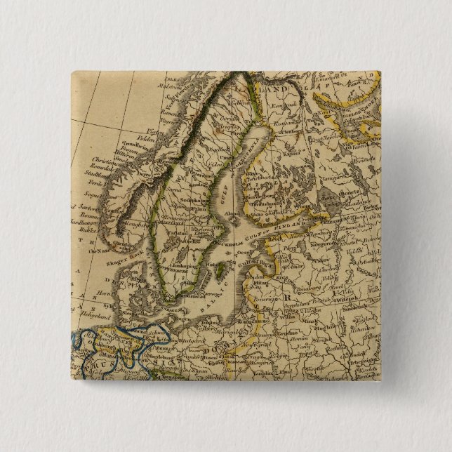 Chapa Cuadrada Europa 9 (Anverso)