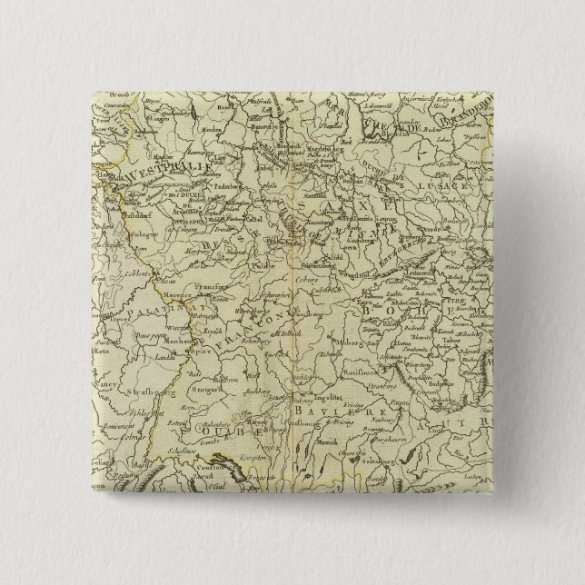 Chapa Cuadrada Europa, Alemania, Austria (Anverso)