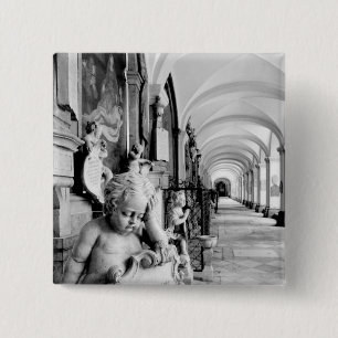 Chapa Cuadrada Europa, Austria, Salzburgo. Cherub y monumento 2