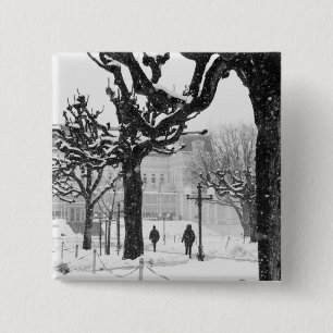 Chapa Cuadrada Europa, Austria, Salzburgo. Invierno,