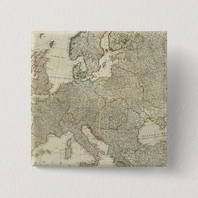 Chapa Cuadrada Europa compuesta 2 (Anverso)