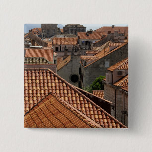 Chapa Cuadrada Europa, Croacia. Ciudad amurallada medieval de 2