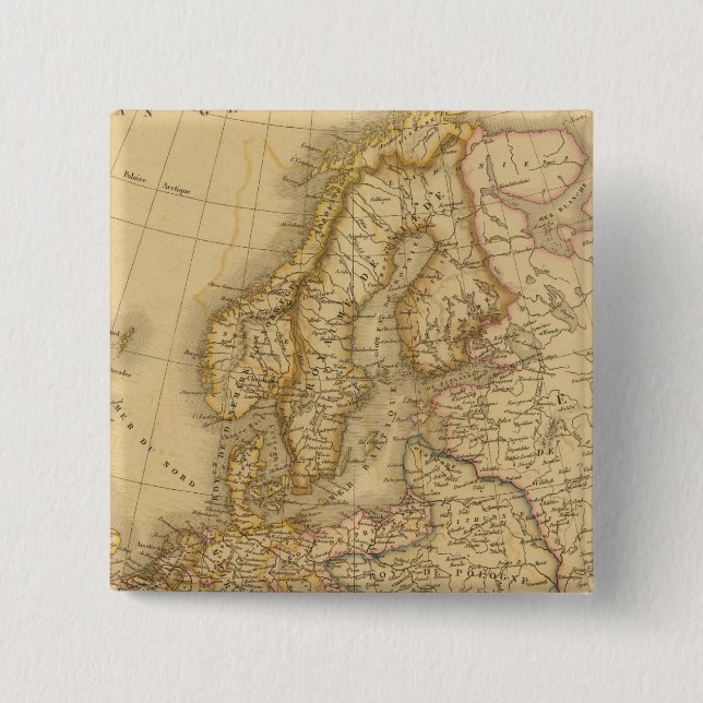 Chapa Cuadrada Europa en 1813 (Anverso)