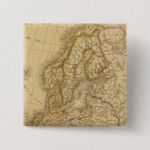 Chapa Cuadrada Europa en 1813